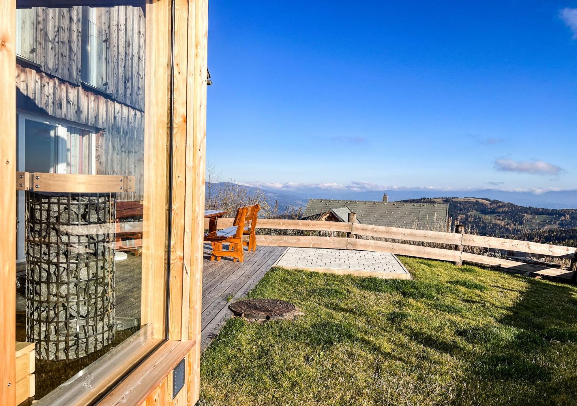 1A Chalet Eck - Wandern, Grillen, Panorama Sauna! Klippitztorl Exterior foto