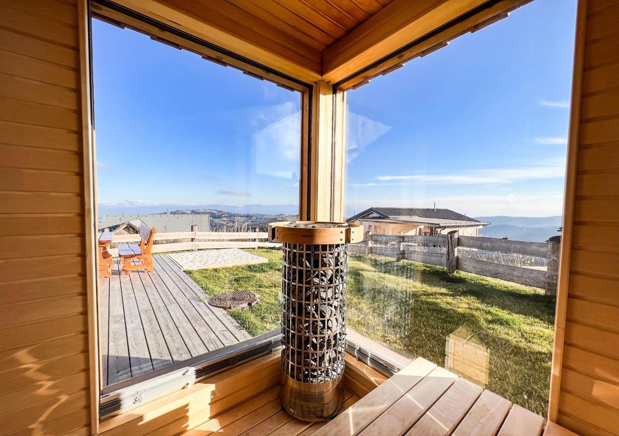 1A Chalet Eck - Wandern, Grillen, Panorama Sauna! Klippitztorl Exterior foto
