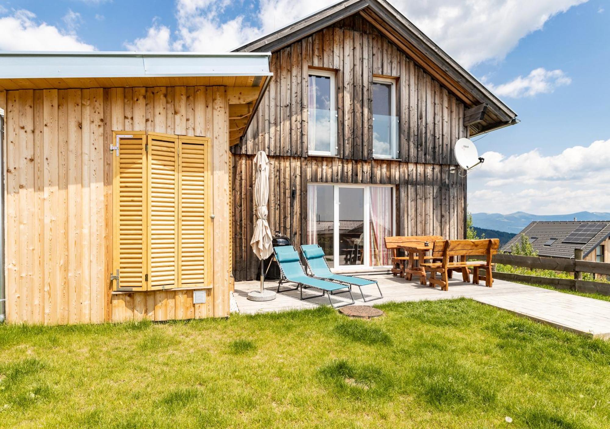 1A Chalet Eck - Wandern, Grillen, Panorama Sauna! Klippitztorl Exterior foto