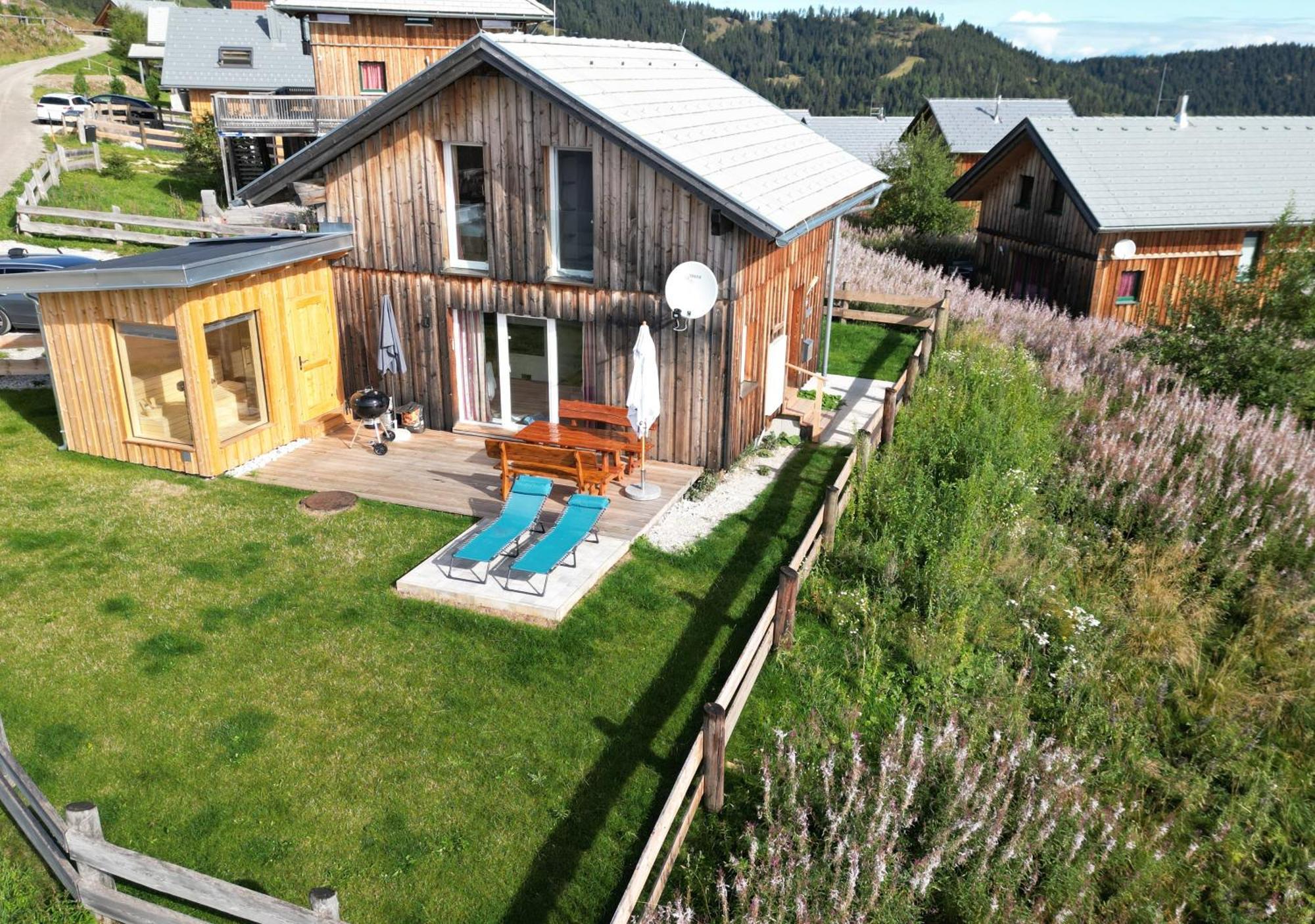 1A Chalet Eck - Wandern, Grillen, Panorama Sauna! Klippitztorl Exterior foto